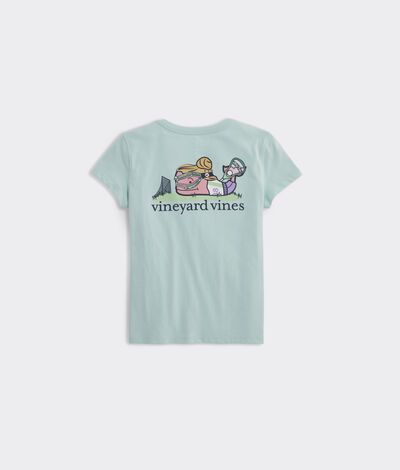 Made from 100% cotton, our signature tees feature one-of-a-kind graphics making them a super-cute addition to her wardrobe. Lacrosse Goals, School Wishlist, Lacrosse Shirts, Lacrosse Girls, Pocket Tee, Lacrosse, Girl Top, Vineyard Vines, Christmas List