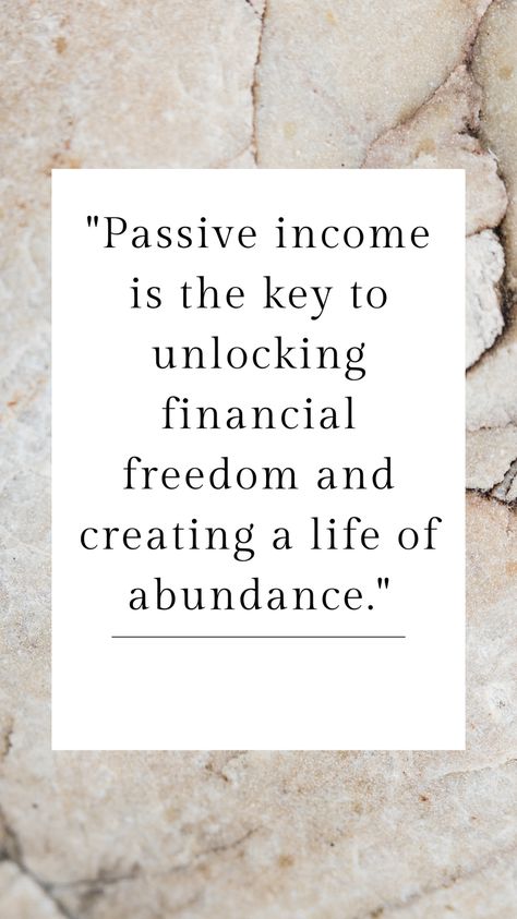 "Unlock financial freedom with passive income! 💰 Create abundance and build a life on your terms. Explore the power of passive income streams and pave the way for a future of limitless possibilities. #PassiveIncome #FinancialFreedom #Abundance #SmartMoneyMoves" Extra Income Quotes, Passive Income Affirmations, Opportunities Quotes, Business Opportunities Quotes, Income Quotes, Financial Professional, Passive Income Quotes, Network Marketing Quotes, Opportunity Quotes