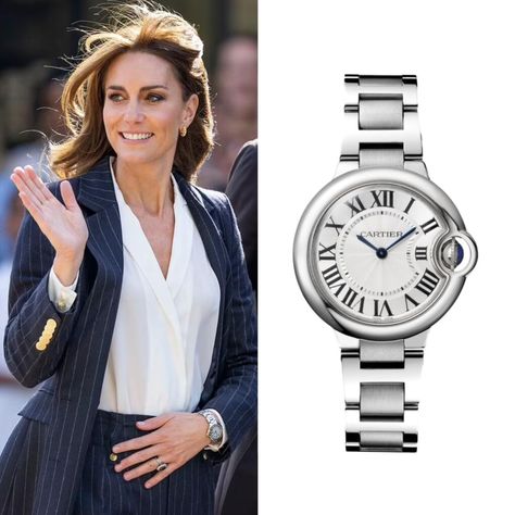 Kate Middleton's Most Worn Accessory of All Time - Dress Like A Duchess Kate Middleton Accessories, Princess Kate Middleton Jewelry, Princess Diana Watch, Timeless Cartier Jewelry And Watches For Formal Occasions, Kate Middleton Watch, Timeless Cartier Watches For Evening, Kate Middleton Cartier Watch, Princess Diana Cartier Watch, Kate Middleton Jewelry