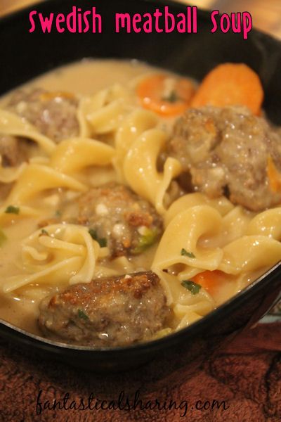 Swedish Meatball Soup, Meatball Soup Crockpot, Soup Meatball, Meatball Soup Recipes, Recipe Soup, Beef Soup Recipes, Meatball Soup, Swedish Meatballs, Beef Soup