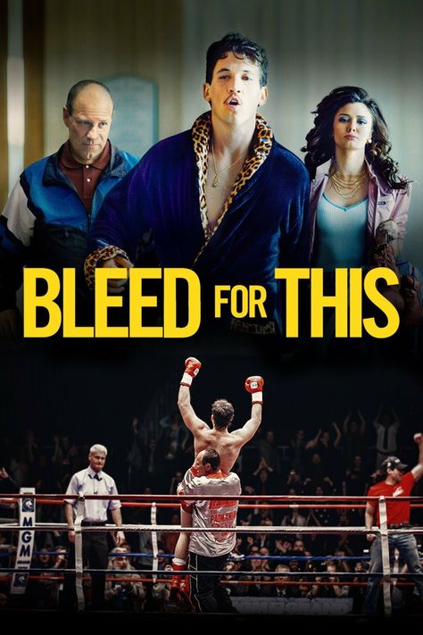 Bleed For This Movie, Miles Teller Whiplash, Bleed For This, Football Movies, The Incredible True Story, Miles Teller, Sports Movie, Whiplash, Movie List