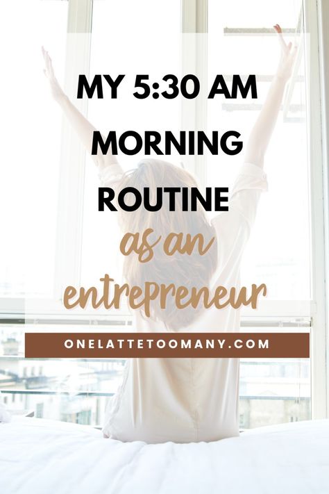 5 Am Morning Routine, Am Morning Routine, Daily Routine Habits, Entrepreneur Quotes Women, School Morning, A Morning Routine, Self Care Bullet Journal, Train Your Mind, Evening Routine