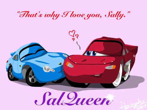 Mcqueen Y Sally, Cars Cartoon Disney, Kawaii Valentine, Parking Spot Painting, Diy Valentines Cards, Lil Skies, Unique Words Definitions, Online Comics, Creative Gifts For Boyfriend