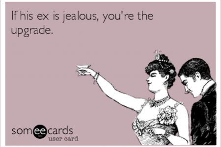 When His Ex Is Jealous, Baby Mama Drama Quotes, Ex Girlfriend Quotes, Girlfriend Quotes Funny, Bitter Ex, Jealous Ex, Baby Mama Quotes, Ex Quotes, Scary Face