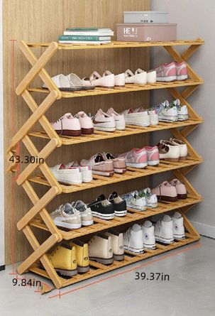 Heart Installation, Relaxed Bedroom, Closet Shoe Rack, Shoe Rack Design, Shoe Shelf In Closet, Shoe Rack Ideas, Black Shoe Rack, Small Shoe Rack, Shoe Storage Small Space