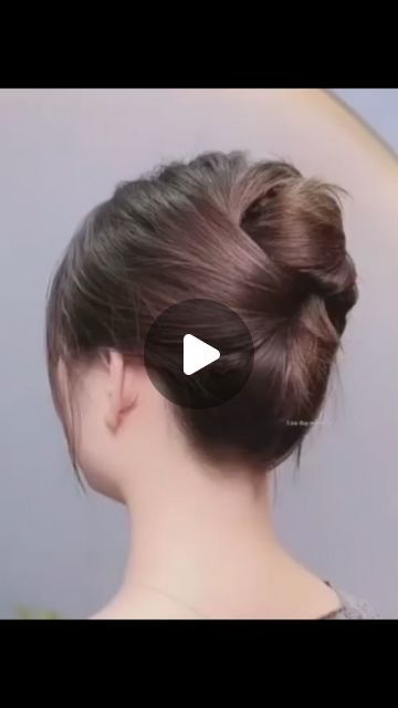 Bun Ideas For Medium Hair, Hair Buns For Medium Hair, Bun Hairstyle Tutorial, Casual Hairstyles For Long Hair, Easy Bun Hairstyles For Long Hair, Easy Updos For Medium Hair, Updo Hairstyles Tutorials, Hair Updos Tutorials, Hairstyle Hairstyle