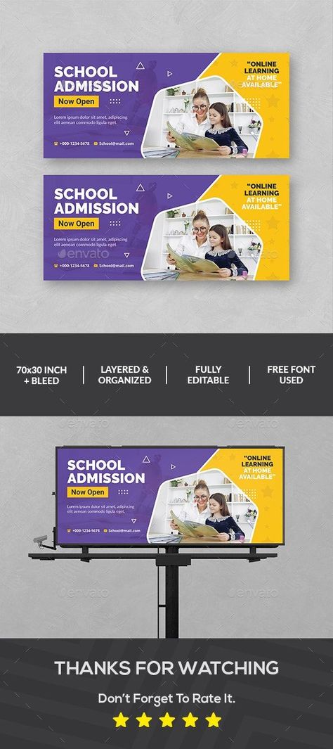 School Sign Board Design, School Billboard Design Ideas, School Billboard Design, School Banner Design Ideas, Billboard Design Advertising, Billboard Inspiration, Billboard Advertisement, Billboard Ideas, Billboard Ads