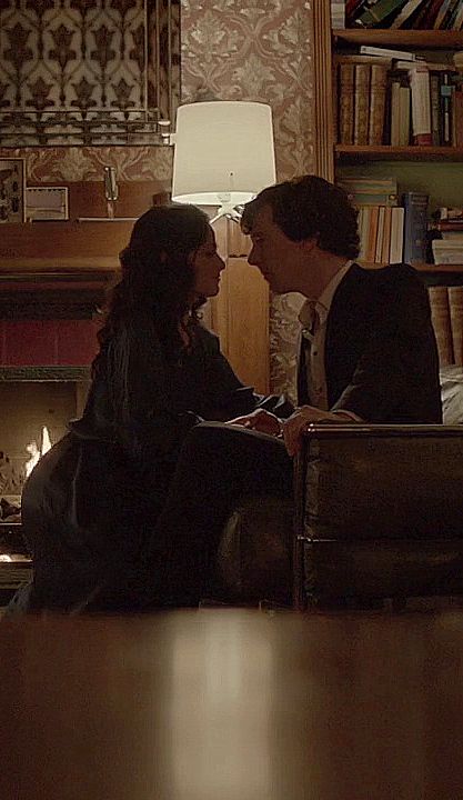 Sherlock and Irene - A Scandal in Belgravia. Your pulse was elevated. Your eyes were dilated. Sherlock Irene Adler, Sherlock And Irene, Sherlock Holmes Series, Lara Pulver, Sherlock Holmes Benedict, Irene Adler, Vatican Cameos, Sherlock Series, Sherlock Cumberbatch