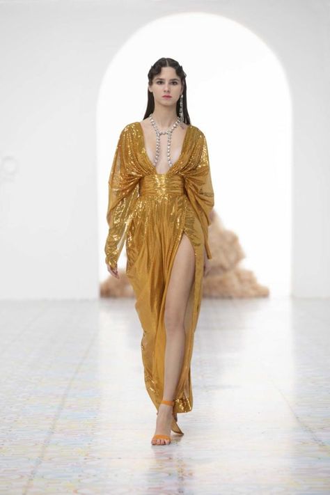 Acotar Fashion, Look Gatsby, Georges Hobeika, Dream Dresses, Fame Dr, Spring Summer 2022, Couture Week, Summer 2022, Couture Collection