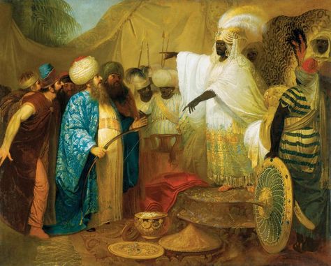 African Empires, Polish Art, Cross Art, Historical Painting, Historical Art, Wise Men, African Culture, Historical Events, Aboriginal Art