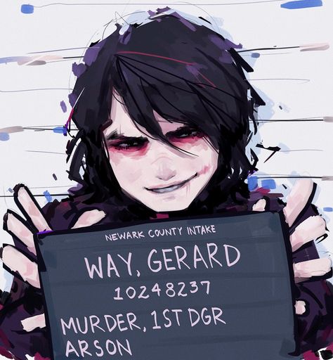 Gerard Way Fanart, Mcr Memes, Emo Art, I Love Mcr, Emo Music, Gerard Way, Emo Bands, Emo Scene, My Chemical