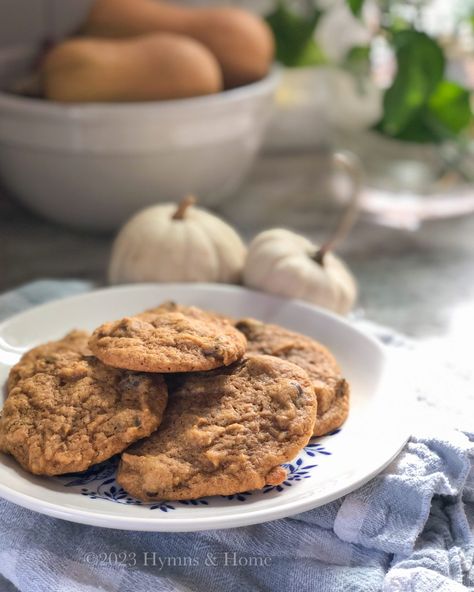 Soft and Chewy Pumpkin Chocolate Chip Cookies - Hymns & Home Challah Bread Recipe, Challah Bread Recipes, Egg Bread, Chocolate Chip Cookies Ingredients, Irish Butter, Butter Substitute, Dairy Free Chocolate Chips, Braided Bread, Biscuit Rolls