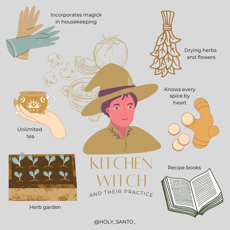 Kitchen Witch Journal, Kitchen Witch Aesthetic, Witch Types, Kitchen Witches, Kitchen Witchcraft, Hearth Witch, Divination Witch, Tarot Significado, Witch Rituals