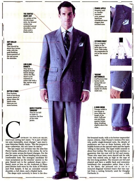 [​IMG] 80s Tailoring, 90s Suits, Womens Power Suit, 80s Suit, Vintage Men Style, 1980s Men, 80s Fashion Men, Smart Fashion, 80s Men