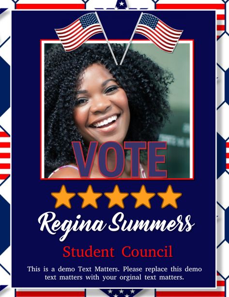 Campaign Posters, Student Council, Event Flyers, Online Ads, Back To School Activities, Event Ideas, Letter Templates, Free Downloads, School Activities