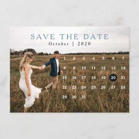 Classic Calendar Multiple Photo Save The Date Invitation #zazzle #weddinginvitations #birthdayinvitations #babyshowerinvitations #zazzleinvitations #monogram #businesscards #graduation #homedecor Safe The Date, Save The Date Pictures, Calendar Photo, Save The Dates Wedding, Unique Save The Dates, Save The Date Designs, 2020 Calendar, Photo Save The Date, Date Invitation