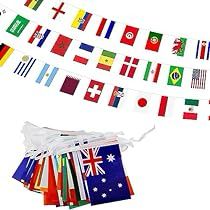 Different Country Flags, Olympic Flag, Countries And Flags, International Flags, Commonwealth Games, Bunting Garland, Flag Sizes, School Events, Flag Banner