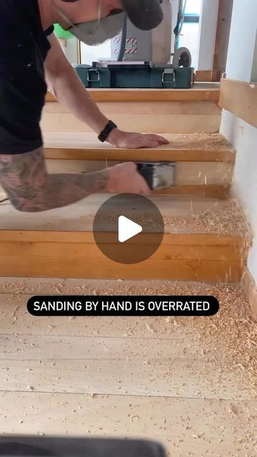 BuildersRx on Instagram: "@abstract.floors removing stubborn old polyurethane from some stair risers - Sanding or scraping these by hand is really hard work and very time consuming - How about you try a paint stripper? Makes the job a breeze!  - Work smarter! - Featured Follower: @abstract.floors   #sanding #paintstripping #contractor #floor #flooring" Painted Stairs, Stair Risers, Paint Remover, Work Smarter, Woodworking Tools, Sanding, You Tried, Hard Work, Work Hard