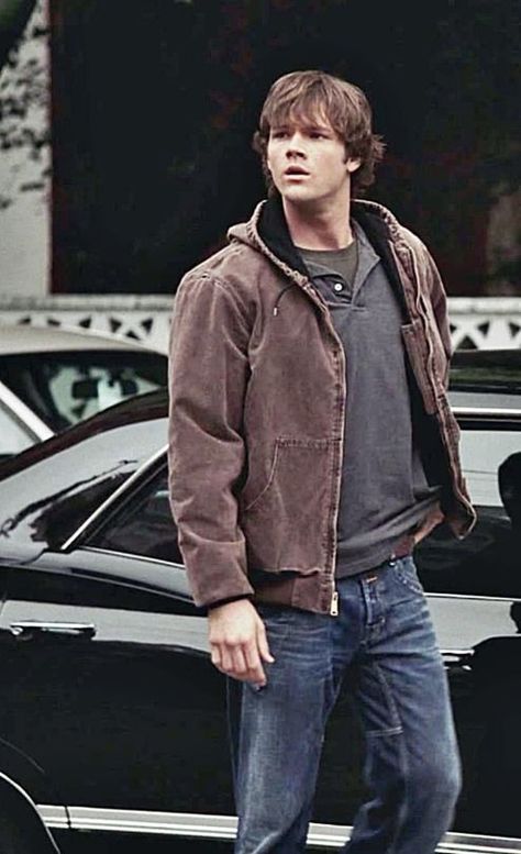 Sam Winchester Outfit, Dean Winchester Outfit, Supernatural Inspired Outfits, Supernatural Outfits, Sam And Dean Winchester, Supernatural Sam, Supernatural Dean, Supernatural Funny, Carhartt Jacket