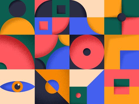 Geometry Animation, Abstract Painting Shapes, Shape Graphic Design, Winter Graphic Design, Shapes Animation, Shape Animation, Geometric Graphic Design, Graphic Animation, Motion Graphics Inspiration