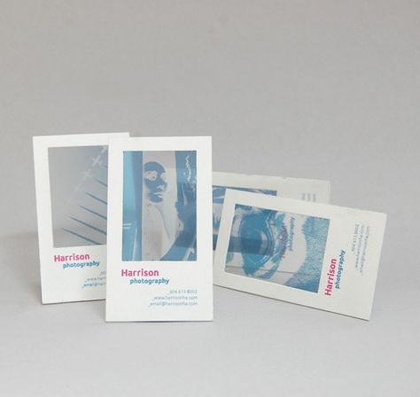 Harrison Photography : Lovely Stationery . Curating the very best of stationery design Polaroid Design, Stationery Design Inspiration, Traditional Background, Transparent Business Cards, Photography Business Branding, Plastic Business Cards, Acetate Cards, Art Business Cards, Photographer Business Cards