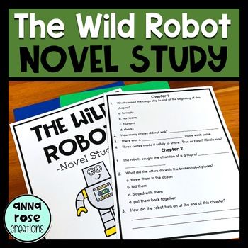 The wild robot Wild Robot Activities, The Wild Robot Activities, Robot Activities, Robot Activity, Wild Robot, Peter Brown, The Wild Robot, Book Companion, Novel Study