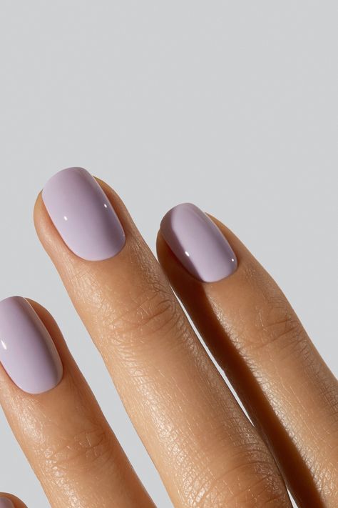 Simple Short Gel Manicure, Manicure For Light Skin, Nice Nail Polish Colors, Aesthetic Nailpolish Colour, Spring Acrylic Nails Almond Shape, Wedding Nails Color, Pastel Nail Colours, Gelcare Nail, Small Nails Aesthetic