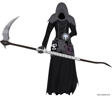 Grim Reaper Sims, The Watcher, Grim Reaper Art, The Grim Reaper, Great White Shark, The Grim, Grim Reaper, Tombstone, Sims 3