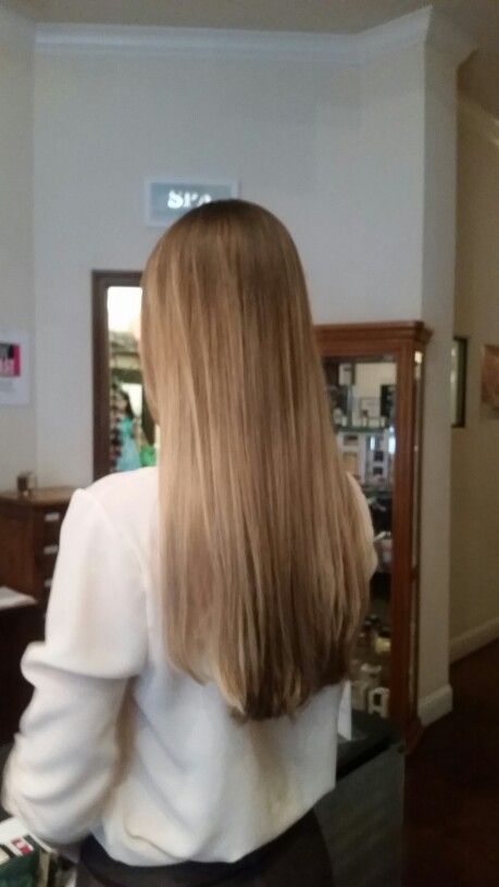 Very subtle ombre, long hair with no layers by Jessi Long No Layers Hair, No Layers Long Hair, Long Straight Haircut No Layers, Haircuts For Long Hair No Styling, Long Hair Blended Layers, Straight Long Hair No Layers, Long Haircuts No Layers, Rounded Haircut Long Straight Hair, Haircuts For Long Hair No Layers