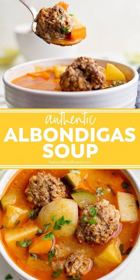 Albondigas Soup Albondigas Soup Recipe Crockpot, Mexican Meatball Soup Crockpot, How To Make Albondigas Soup, Chicken Albondigas Soup, Mexican Aboldingas Soup, Cheba Hut Recipes, Abodigos Soup, Authentic Abondagus Soup, Crockpot Albondigas Soup