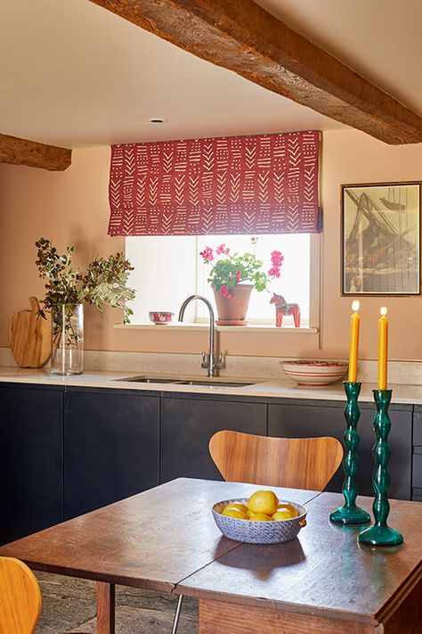 Farrow And Ball Kitchen, Setting Plaster, Penny Morrison, Pink Paint Colors, Upholstered Headboards, Colour Story, Colour Consultant, Coach House, Metal Kitchen