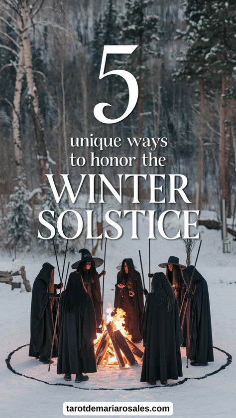 Discover 5 inspiring ways to celebrate the Winter Solstice and welcome the season�’s quiet magic. From sunrise meditations to symbolic crafts and gratitude rituals, each idea helps you connect with nature’s cycle and find peace in winter’s stillness. Perfect for creating a meaningful solstice tradition! Winter Solstice Gifts, Winter Solstice Rituals, Winter Solstice Party, Winter Solstice Traditions, Shortest Day Of The Year, Solstice Art, Yule Celebration, Winter Solstice Celebration, Solstice Party