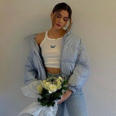 ℒ on Twitter: "do it for your future self… " Baby Blue Puffer Jacket Outfit, Baby Blue Jacket Outfit, Light Blue Puffer Jacket Outfit, Light Blue Jacket Outfit, Blue Puffer Jacket Outfit, Light Blue Puffer Jacket, Sleek Motorcycle, Puffer Outfit, Winter Dream