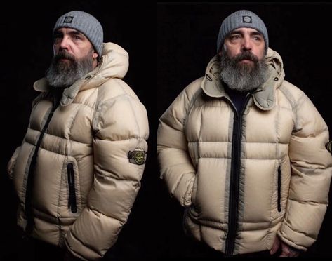 @13greymouser33 on Insta in a lovely Stone Island Opaque Nylon Tela Goose Down Puffer AW06 💥 Stone Island Puffer Jacket, Stone Island, Puffer Jacket, Down Jacket, Puffer, Winter Jackets, Street Wear, Stone, Quick Saves