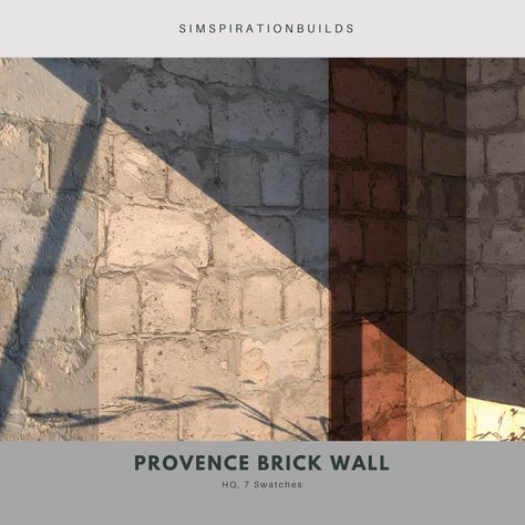 SimspirationBuilds Sims 4 Stone Wall Cc, Sims 4 Brick Wall Cc, Sims 4 Earthy Cc, Wall Cc Sims 4, Divider Wall, December 2024, Exterior Wood, Cc Finds, The Sims4