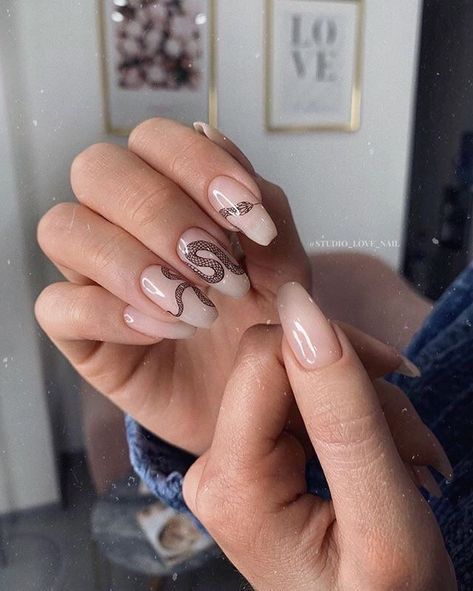 Nude Nail Designs, Floral Nail Designs, Instagram Nails, Gel Nail Designs, Elegant Nails, Fire Nails, Floral Nails, Nail Shapes, Cool Nail Art