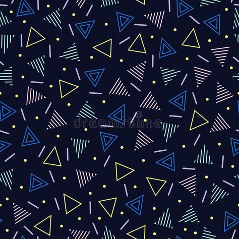 Retro memphis geometric line shapes seamless patterns. Hipster fashion 80-90s. Abstract jumble textures. Zigzag lines vector illustration Brick Wallpaper Roll, Old Mirrors, Wallpaper Panel, Wallpaper Print, Panel Fabric, Faux Shiplap, Monochromatic Color Scheme, Cloud Wallpaper, Brick Wallpaper