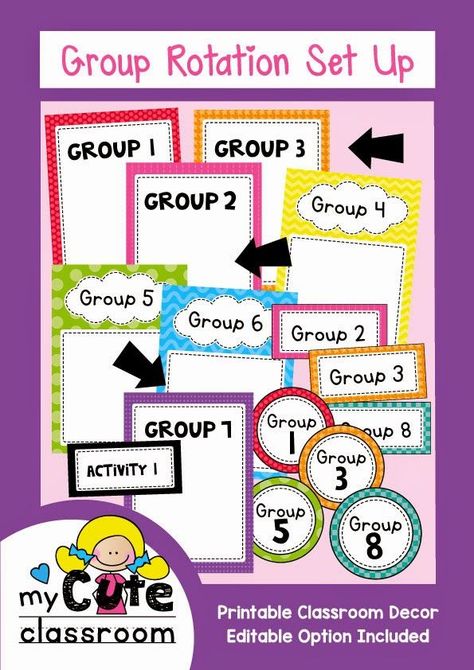 Preschool Small Group, Preschool Classroom Setup, Beginning Of Kindergarten, Vocational School, Classroom Management Tool, Printable Classroom Decor, Classroom Centers, Classroom Layout, High School Classroom