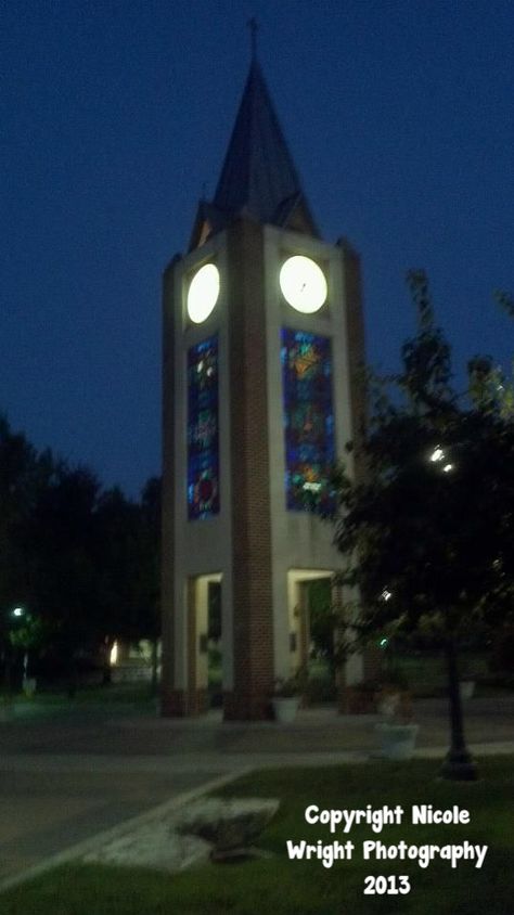 University of the Incarnate Word clock tower just before sunrise... I love how beautiful my campus is... UIW Cardinals Word Clock, Dream Vision Board, Before Sunrise, Clock Tower, Dream Board, How Beautiful, Cardinals, Ferry Building San Francisco, San Antonio