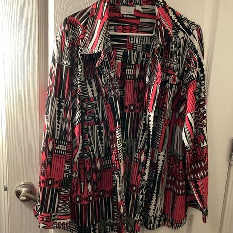 2X Kim Rogers blouse, but not front pockets Kim Rogers