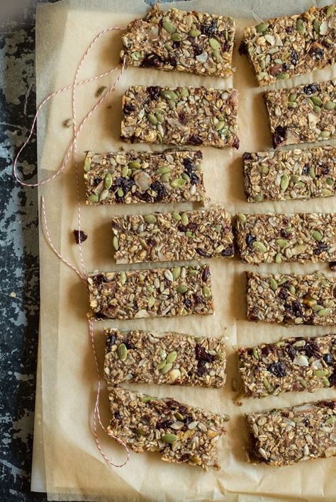 Feel Good Hearty Granola Bars — Oh She Glows Oh She Glows, Granola Bar, Puffed Rice, Think Food, Homemade Granola, Granola Bars, Salsa Verde, Vegan Snacks, Nut Free