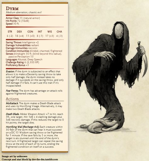 Dnd Monster Stat Block, Dnd Undead Monsters, Stat Block 5e, 5e Undead, Dnd Stat Blocks, Dnd Undead, Pandaren Monk, Stat Block, Homebrew Monsters