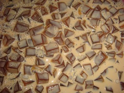 One Dish at a Time...: Coffee Jelly Coffee Jelly Recipe, Coffee Jelly Boba, Japanese Jelly Coffee Recipe, Coffee Jelly Recipe Filipino, Vietnamese Coffee Jelly, Coffee Jelly, Gelatin Recipes, Filipino Dishes, Filipino Desserts