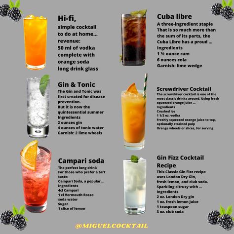 Drinks and cocktails recipes with photo Screwdriver Drink Recipe, Screwdriver Recipe, Screwdriver Drink, Bartender Drinks Recipes, Planning Organization, Bartender Drinks, Bride Quotes, Healthy Cocktails, Cocktail Ideas