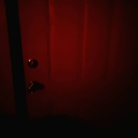 Red Door Aesthetic Dark, Locked Door Aesthetic, Locked Door, Red Lighting, Red Room, Red Rooms, Hallway Lighting, Red Door, Yandere Simulator