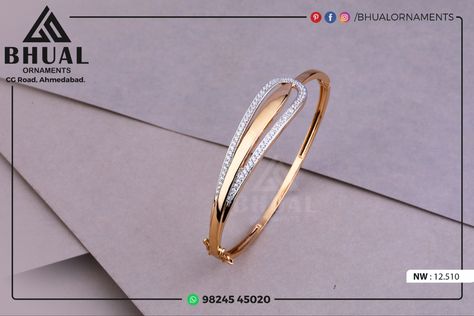 Kada Bracelet Gold For Women Daily Use, Kada Bracelet Gold For Women, Antique Gold Bracelet, Gold Bracelet Simple, Gold Bangles For Women, Gold Jewelry Outfits, Latest Bracelets, Diamond Bracelet Design, New Gold Jewellery Designs