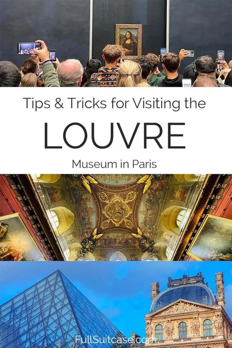 15 Tips & Tricks for Visiting the Louvre Museum in Paris (First-timer's Guide) France Winter, Winged Victory Of Samothrace, Louvre Pyramid, Best Cities In Europe, Museum In Paris, The Louvre Museum, Winter Trip, Paris Vacation, Famous Architects