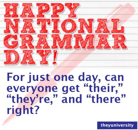 National Grammar Day: Ain’t Got No Good Reason Why Not to Celebrate National Grammar Day, Grammar Nerd, Bad Grammar, Email Writing, National Days, Word Nerd, Grammar Rules, To My Friend, Fun Quiz