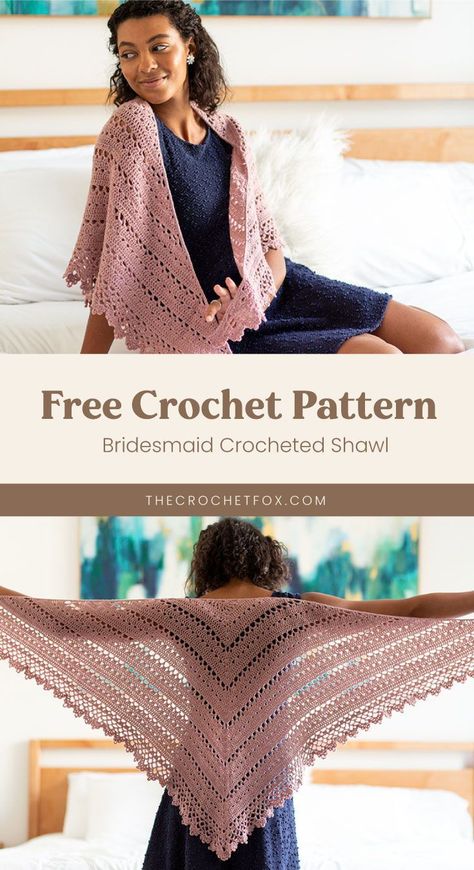 Bridesmaid Crochet Shawl, Elegant Crochet Shawl Pattern Free, Crochet Floral Shawl Pattern Free, Light Shawl Crochet Pattern, Spring Shawl Crochet Pattern Free, Lace Crochet Shawl Pattern Free, Light Weight Yarn Crochet Patterns Free, Summer Shawl Crochet Pattern Free, Crochet Shawl Outfit