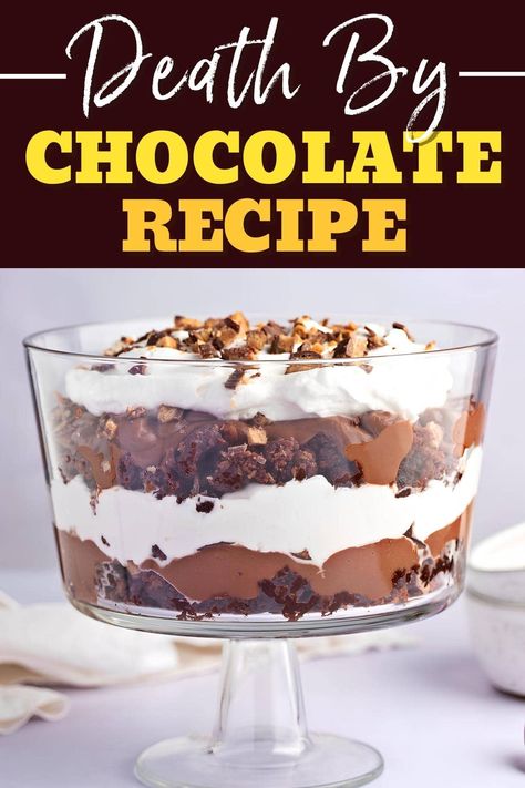 Chocolate Pan Desserts, Brownie Trifle Recipes, Chocolate Trifle Recipes, Brownie Trifle Desserts, Chocolate Trifle Recipe, Chocolate Trifle Desserts, Brownie Trifle Recipe, Pudding Whipped Cream, Dessert For A Crowd